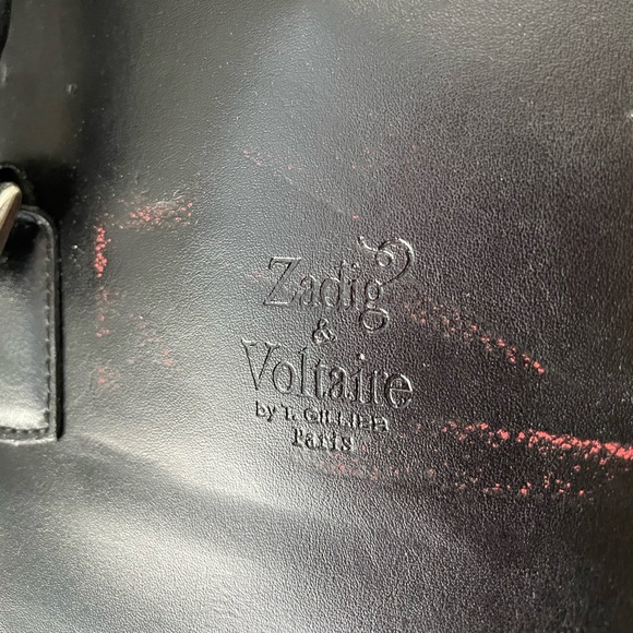 Zadig & Voltaire Black Vintage Shoulder Bag - Picture 2 of 6